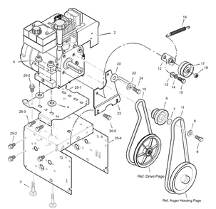 Part Location Diagram of F-031066C Murray Owner's Manual